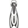 Bf203038 Cressi Frog-plus Fins X-small Small Black White