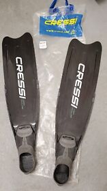 Bh105040 Cressi Gara 3000 Ld Freediving Scuba Diving Modular Long Fins 7/8