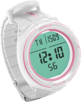 Ks820140 Cressi Goa Dive Watch Computer 4 Programs - Air/nitrox Freediving Gage