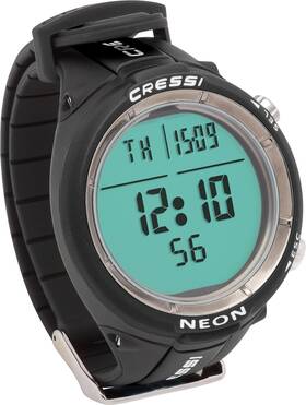 Cressi Ks840055 Neon Scuba Diving Watch Computer - 4 Programs Air/nitrox Freediving