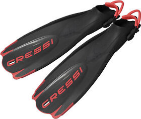 Ca155844 Cressi Maui Saf Diving Fins Black Red L Xl