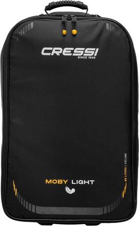 Ub932300 Cressi Unisex Large Capacity Roller Luggage Bag 85l Backpack Straps Black