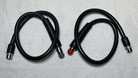 Gl10153 Dacor Pair Scuba Diving 250 Psi Regulator Hoses