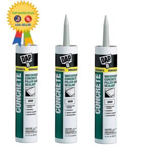 18021 Dap Concrete And Mortar Watertight Filler Sealant - Gray 10.1-oz