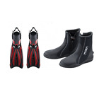 Db-0101-bk-9 Tusa Imprex Scuba Dive Boot Size Solla Open 089902619695