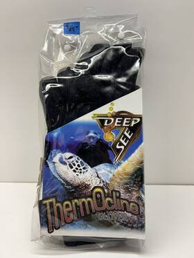34651-3 Deep See Thermocline Gloves Ts Titanium 3mm Medium New W Box