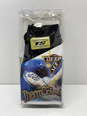 34651-6 Deep See Thermocline Gloves Ts Titanium 3mm Xl New W Box