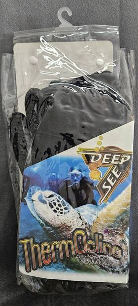 35101-6 Deep See Thermocline Gloves 5mm Xl New W Box