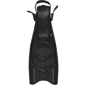 Fa132121 Deep See Aqua Glide Snorkeling Fins Translucent Black Large 9/12