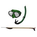 Default Riffe E-75 Euro Series Speargun With Typhoon Camo Mask And Snorkel 813347028640