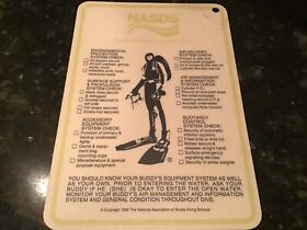 180046-1 Dive Planning Slate - Scuba Equipment For Your Pre Checklist