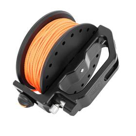Re85400 Dive Rite 400ft Slide Lock 2 Reel #24 Orange Line