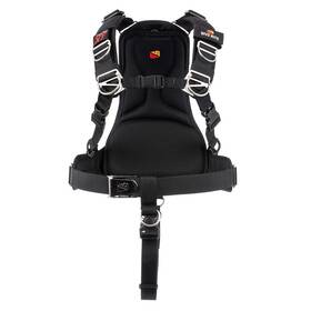 T3350-md Dive Rite Transpac Xt Harness Black Medium