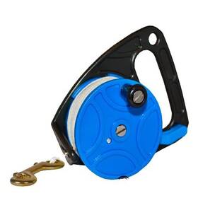 Divesafe Scuba 692599540595 Diving Reel With Thumb Stopper And High Visibility White Line 150ftft 270ftft