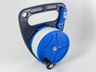 Uj-021 Divtop 150 Foot Blue Dive Reel Scubba Diving Nylon Finger Rope With Thumb Stop