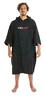 Dryrobe Short Sleeve Towel Change Robe Poncho Black Large