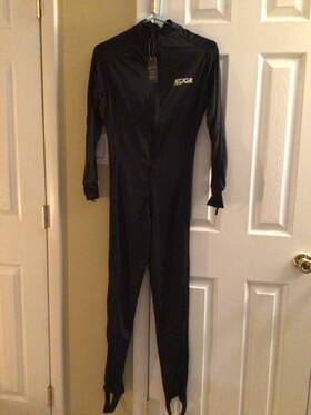Edg0194-bk-lg Edge 50 Plus Uv Shield Dive Skin- Size Large New
