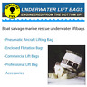 Efb-2000 Subsalve Usa Enclosed Flotation Lift Bags Pillows Lbs