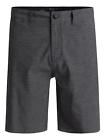Eqyws03488-kvj0-30 Unbranded Quiksilver Mens Union Heather Amphibian Shorts Black 0191274346830