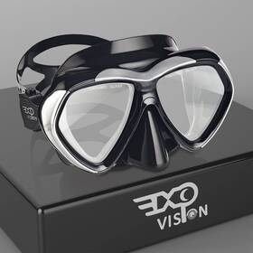 Ts-980 Exp Vision 782912260917 Adult Scuba Diving Mask Anti-fog Snorkel Goggles Tempered Glass Swim Go