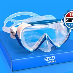B08xk4l71q Exp Vision Kids Snorkel Swim Mask Child Diving Anti-fog Goggles Nose