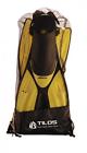 F62000yl07 F6200yl07 Tilos Getaway Snorkeling Fins Open Heel Yellow 764335701345
