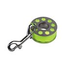 Fl0248 Innovative Ss Finger Spool Reel Yellow Silver