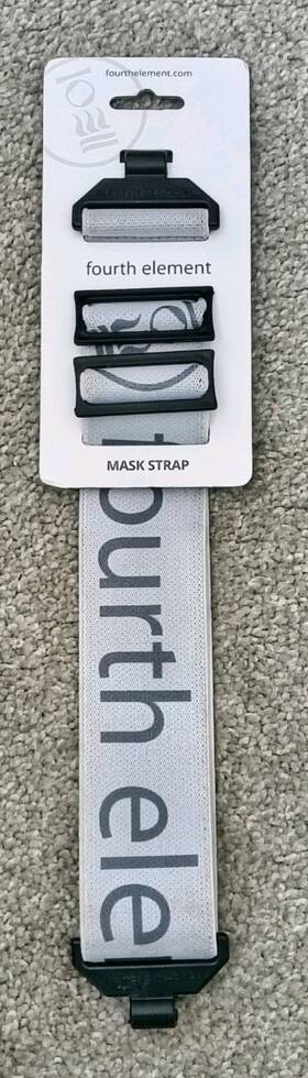 Ms02 Fourth Element Mask Strap. Whie/grey