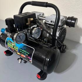5.2cfms Gator Gill 768683041979 Hookah Diving Compressor 120-volt 6.9 Amps Inch Reef Cutter Quick Fill