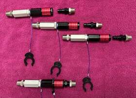 Qrs38frew Gator Gill Hookah Diving Brownie Qrs Replacement Quick Connect Set Of 4/ Air Stops And Filter