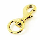 Gc85 Trident Brass Swivel Bolt Snap Clip Size