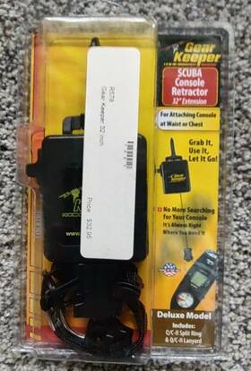 R578 Gear Keeper Scuba Console Retractor 32 Inch Extension
