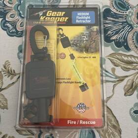 Rt4-4412 Gear Keeper Medium Fire Rescue Flashlight Retractor 3c-8aa