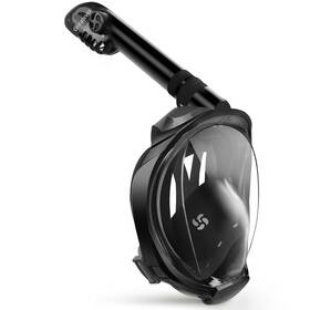 B094zcyj78 Greatever G2 Full Face Snorkel Mask Foldable 180 View Dry Top Anti-fog Camera M