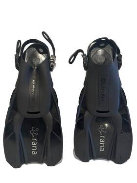 Guardian Scuba 811740032233 Rana Pro And Snorkeling Adult Compact Travel Swim Ready Fins