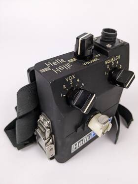 8004-6400 Helle Engineering Vtg Phone Underwater Communication Device Commercial Diving A