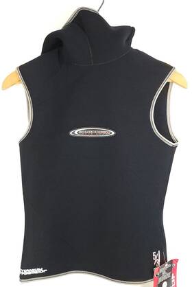 Henderson 749819009186 Dive Wear 5/3mm Titanium Hyperstretch Hooded Vest Flow Vent Adults L