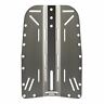 Hl801-ss Xs Scuba Stainless Steel Backplate By Highland