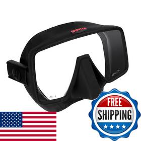 B00fh2exg8 Hollis M-4 Mask Ideal For Scuba Diving And Snorkeling Square Lens Provides Wide