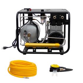 Hpdavv 527447873139 110v 115 Psi Air Compressor For Scuba Diving Breathing With 50ft Hose Regulator