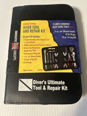 Ztm005 Innovative Scuba Concepts Deluxe Diver Tool And Repair Kit New Never Used