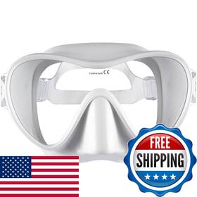B01dq5tddu Ist Mp110 Frameless Dive Mask Single Panoramic Shatterproof Lens For Scuba