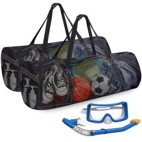 Kacctyen-siuj-3673 Kacctyen Large Mesh Dive Bag 37 X 15 Inches Scuba Gear Bags For Diving
