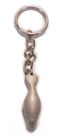 Kc08 Unbranded Big Blue Manatee Keychain Pewter 0110043311350