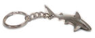 Kc16 Unbranded Big Blue Reef Shark Keychain Pewter 0658301645002