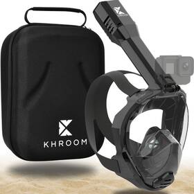 Khroom B0bgmjc1cj Full Face Snorkel Mask Adults Co2-safe Snorkeling For 3x