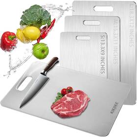 Kikiike 768517409807 Titanium Cutting Board 2025 New Upgrade 100% Pure Boards For