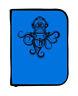 Lb0431 Innovative Scuba Concepts Dive Log Book With Insert Accessories Blue