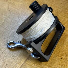 30.100.200 Light Monkey 200ft Primary Reel - Rugged Delrin Spool #24 Line Scuba