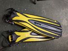 Mar-410018 Mares Excel Open Heel Fins Regular Yellow